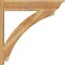 Ekena Millwork Thorton Rough Sawn Traditional Outlooker, Western Red Cedar, 8"W x 38"D x 38"H OUT08X38X38THR01RWR - alternate 3